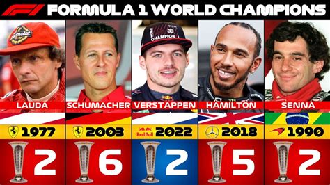 formula 1 drivers champions